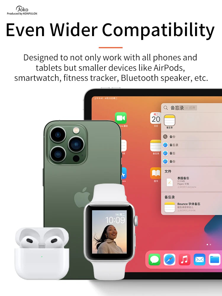 Power Bank 30000mAh With 20W PD Quick Charging Portability