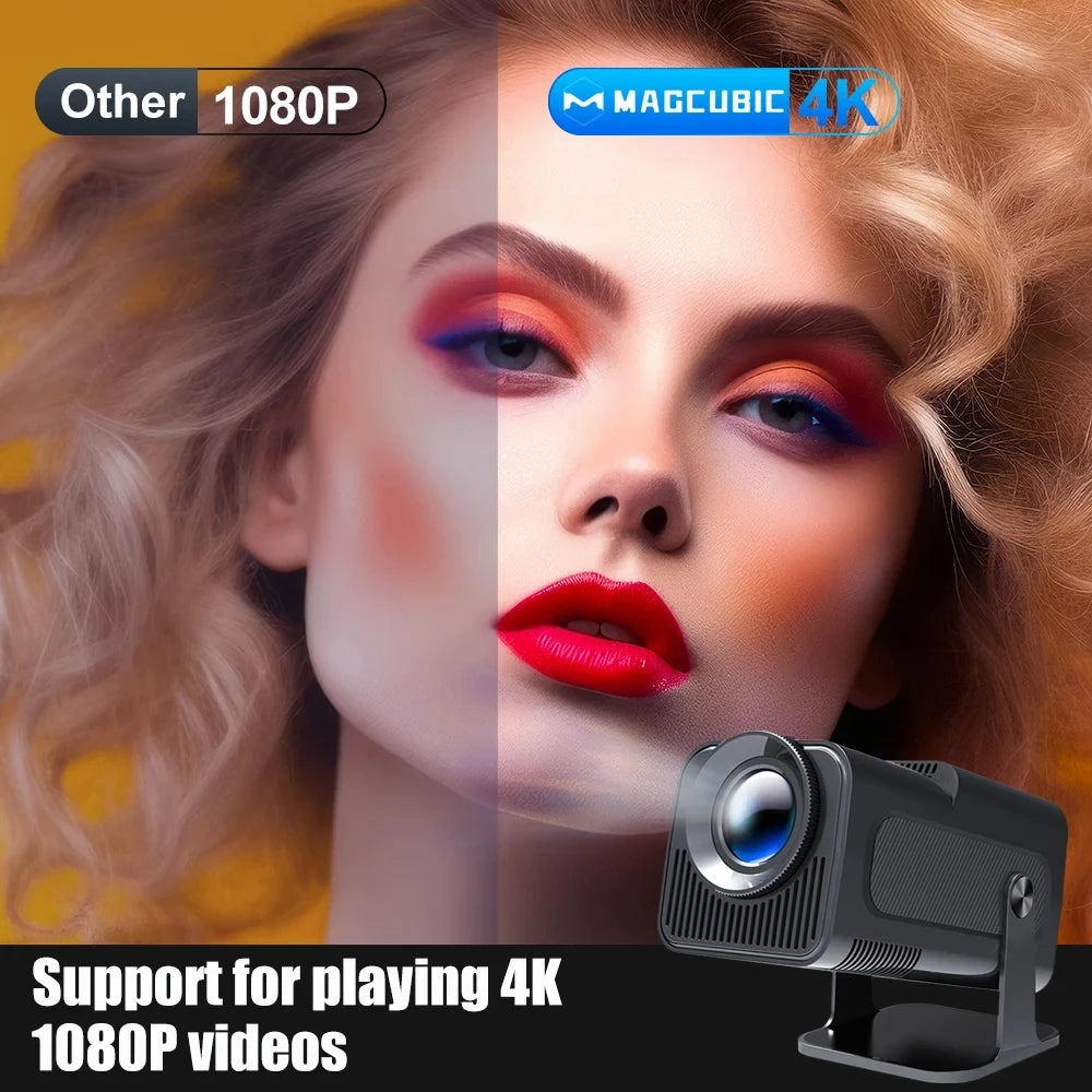 Magcubic Android 11 390ANSI HY320 4K Projector Outdoor Cinema
