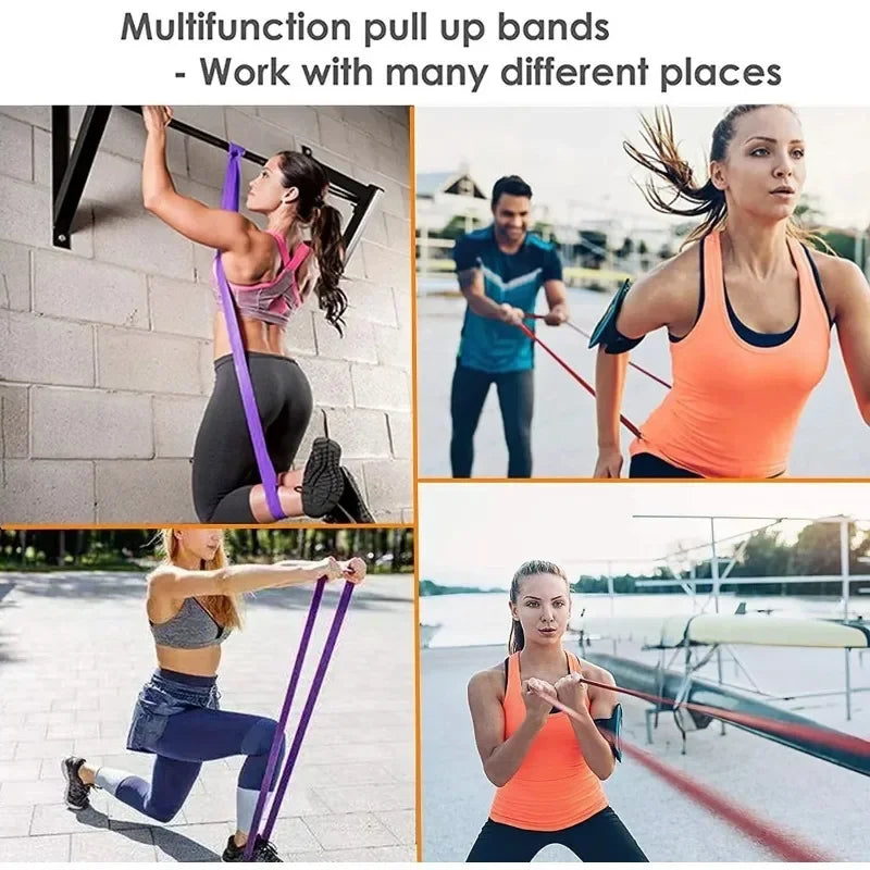 5~120lbs Fitness Resistance Band for Boxing and Yoga