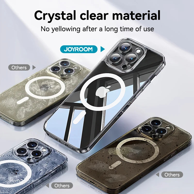 Joyroom Magnetic Anti-Yellow Case for iPhone 16 Pro Max