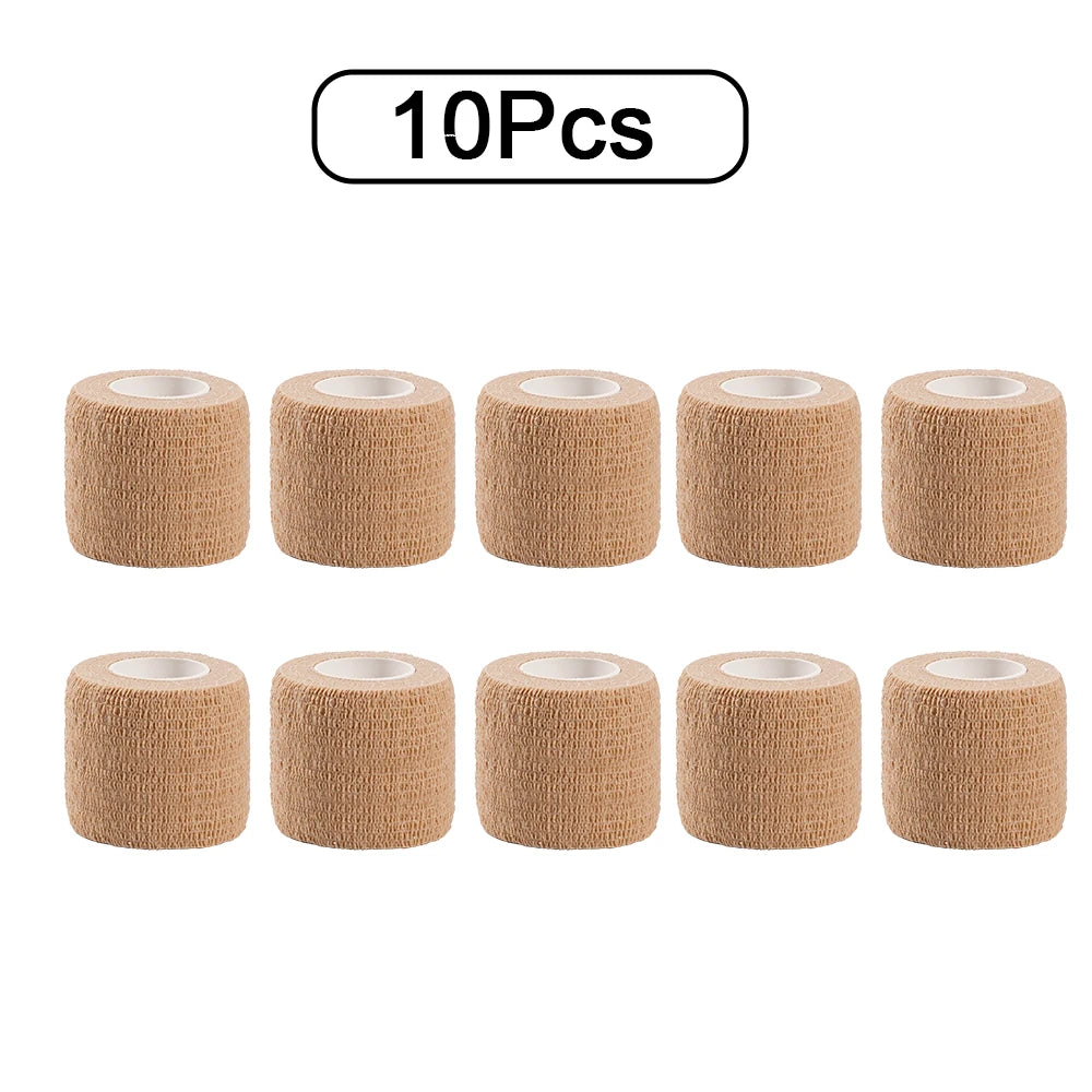 10 Rolls Self Adhesive Athletic Wrap Tape for Protection
