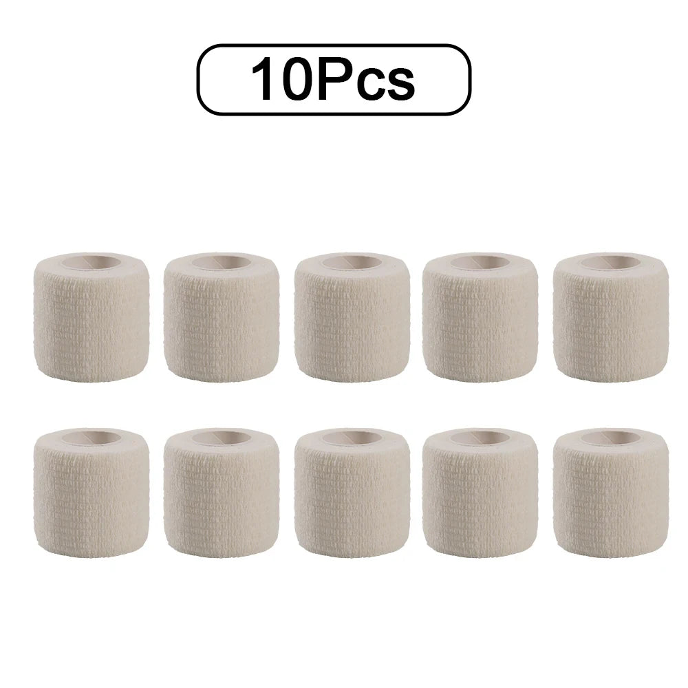 10 Rolls Self Adhesive Athletic Wrap Tape for Protection