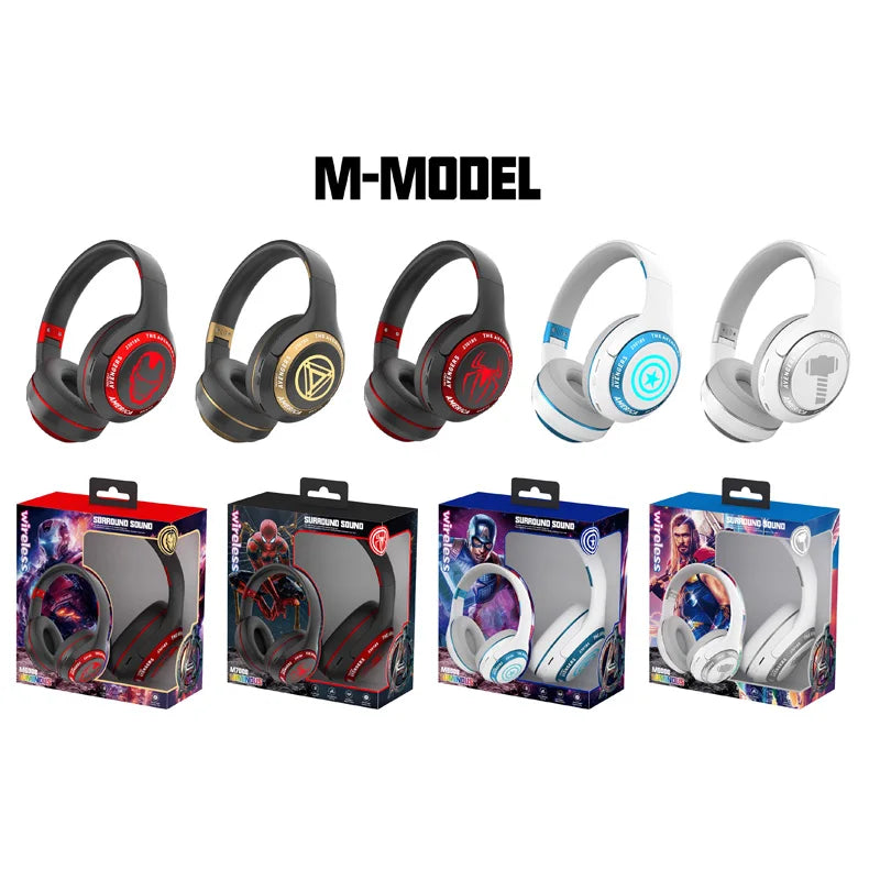 Marvel Spider Man Bluetooth Headphones with Noise Cancellation