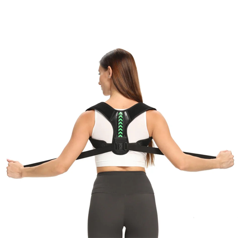 Adjustable Back Shoulder Posture Corrector for Home Office Use