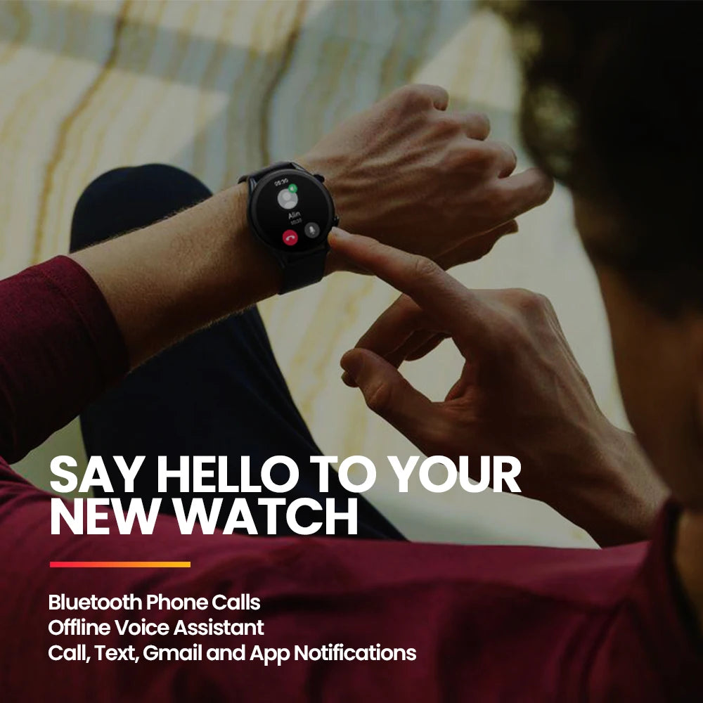 New Zeblaze Btalk 3 Plus Voice Calling Smart Watch 1.39&
