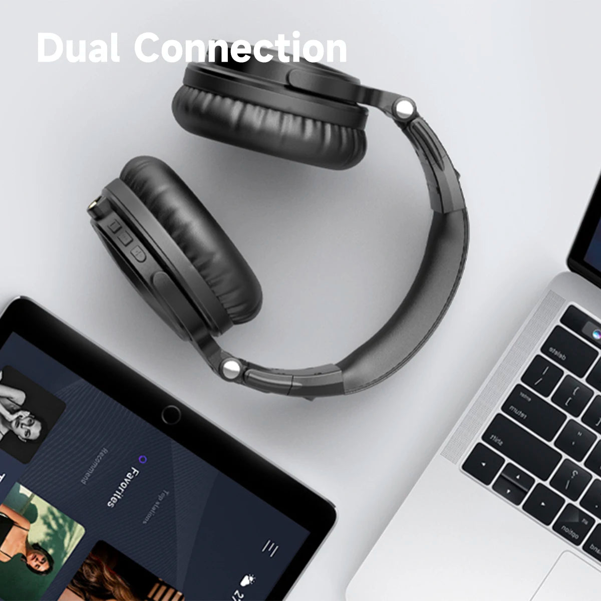 Oneodio Bluetooth Wireless Headphones With Microphone 110Hr Battery