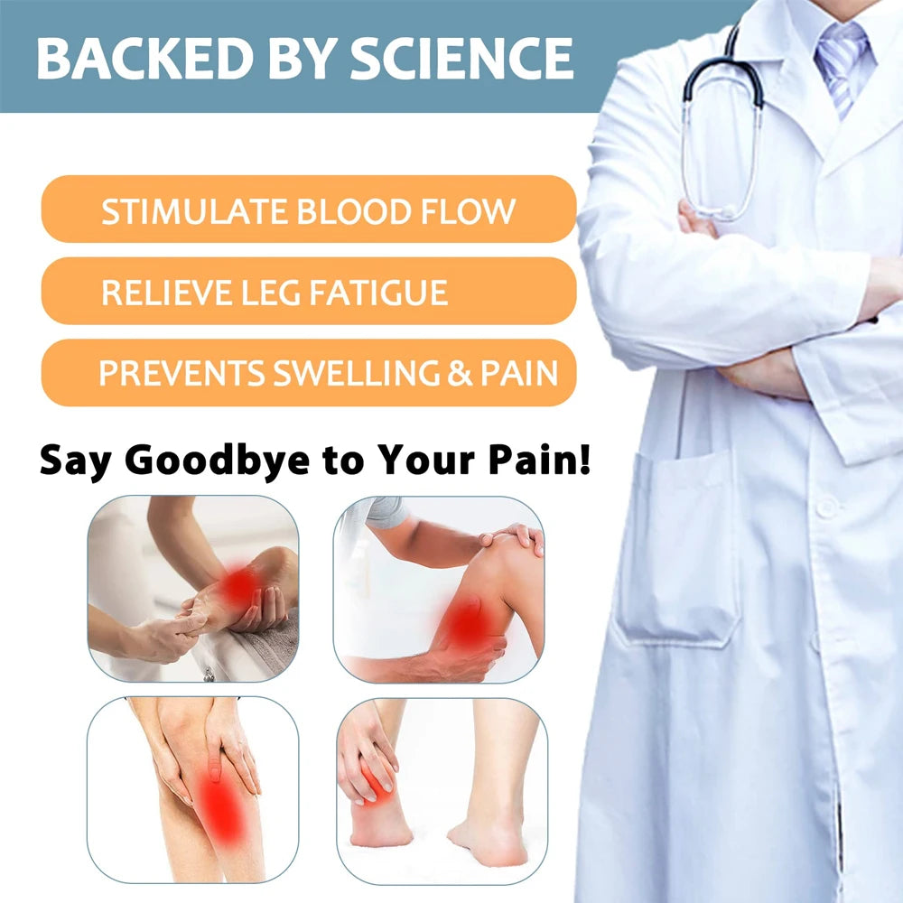 1Pair Compression Socks for Circulation and Outdoor Sports