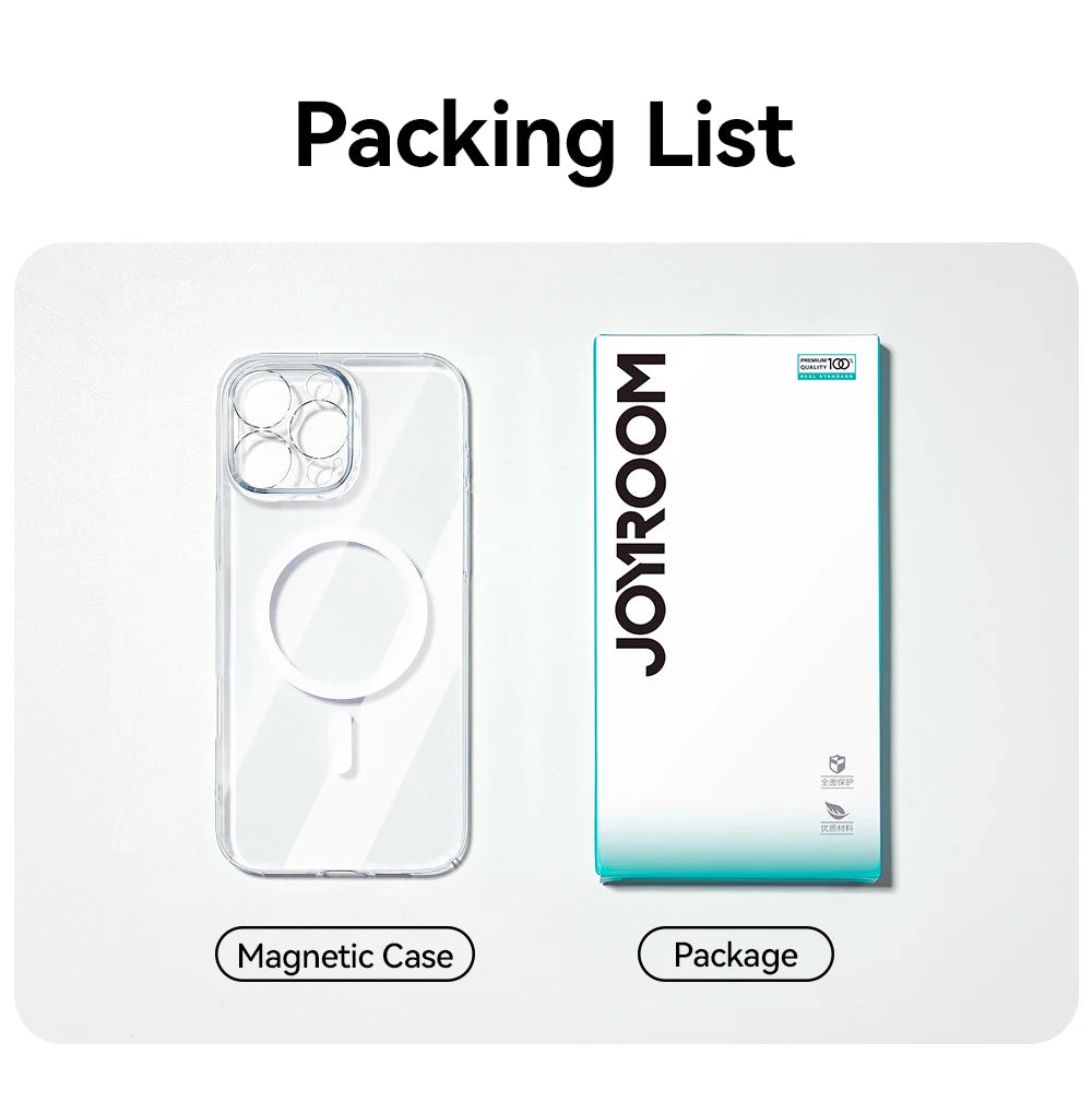 Joyroom Magnetic Anti-Yellow Case for iPhone 16 Pro Max