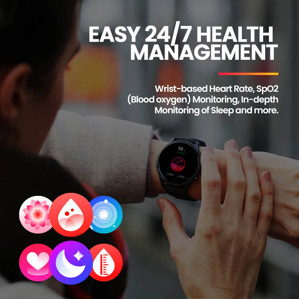 New Zeblaze Btalk 3 Plus Voice Calling Smart Watch 1.39&