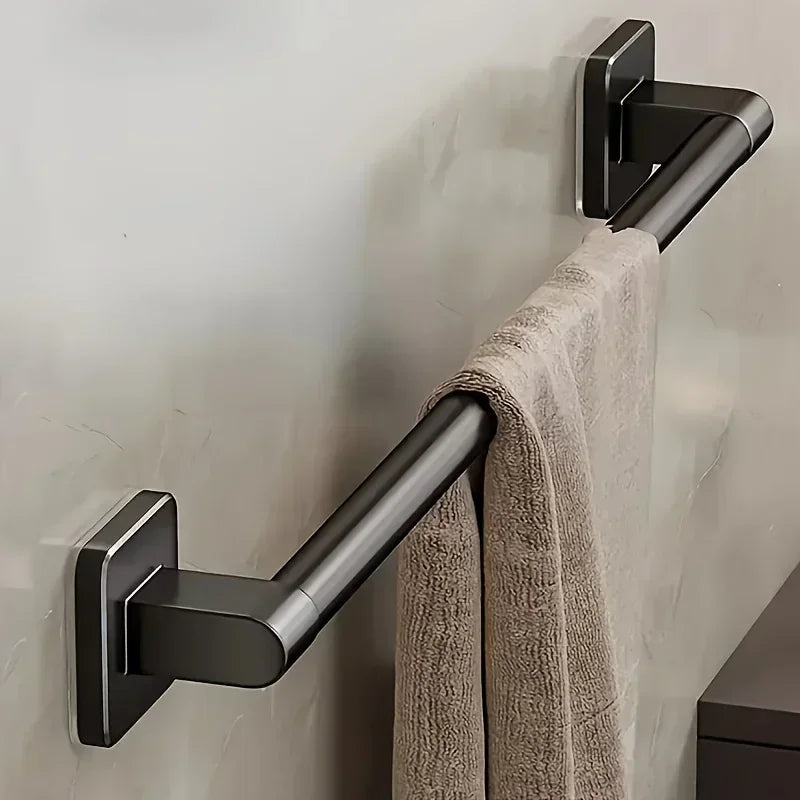6pcs Bathroom Towel Rack Self-Adhesive No Drill Holder