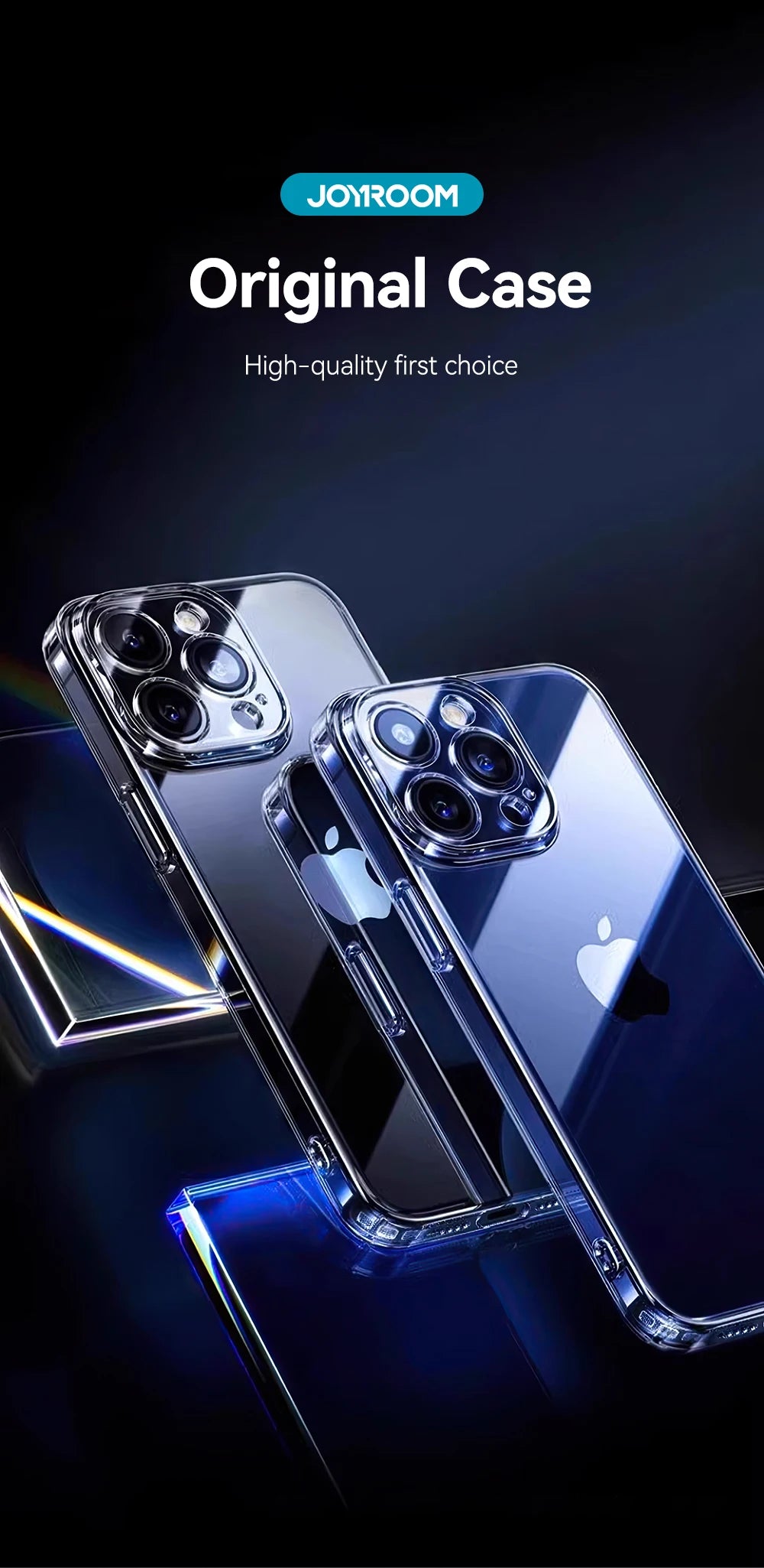 Joyroom Anti-Drop Transparent Case for iPhone 16 Pro Max