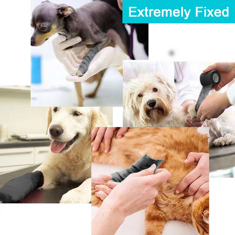 10 Rolls Self Adhesive Athletic Wrap Tape for Protection