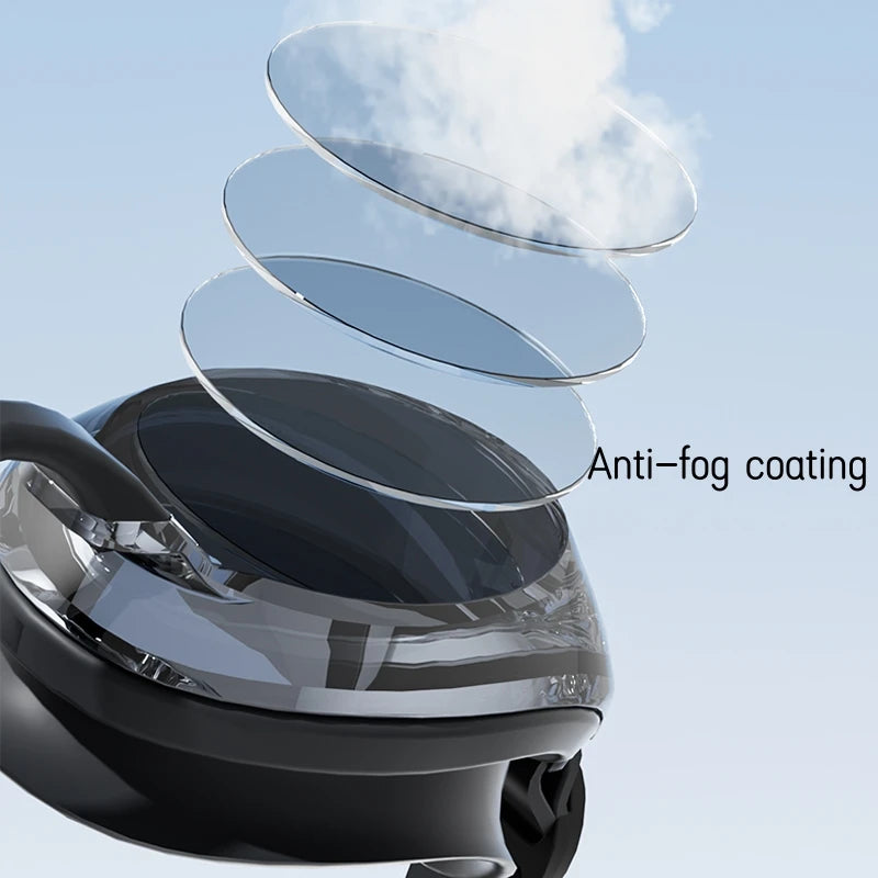 Swimming Goggles Unisex Professional Waterproof Anti-Fog UV Protection