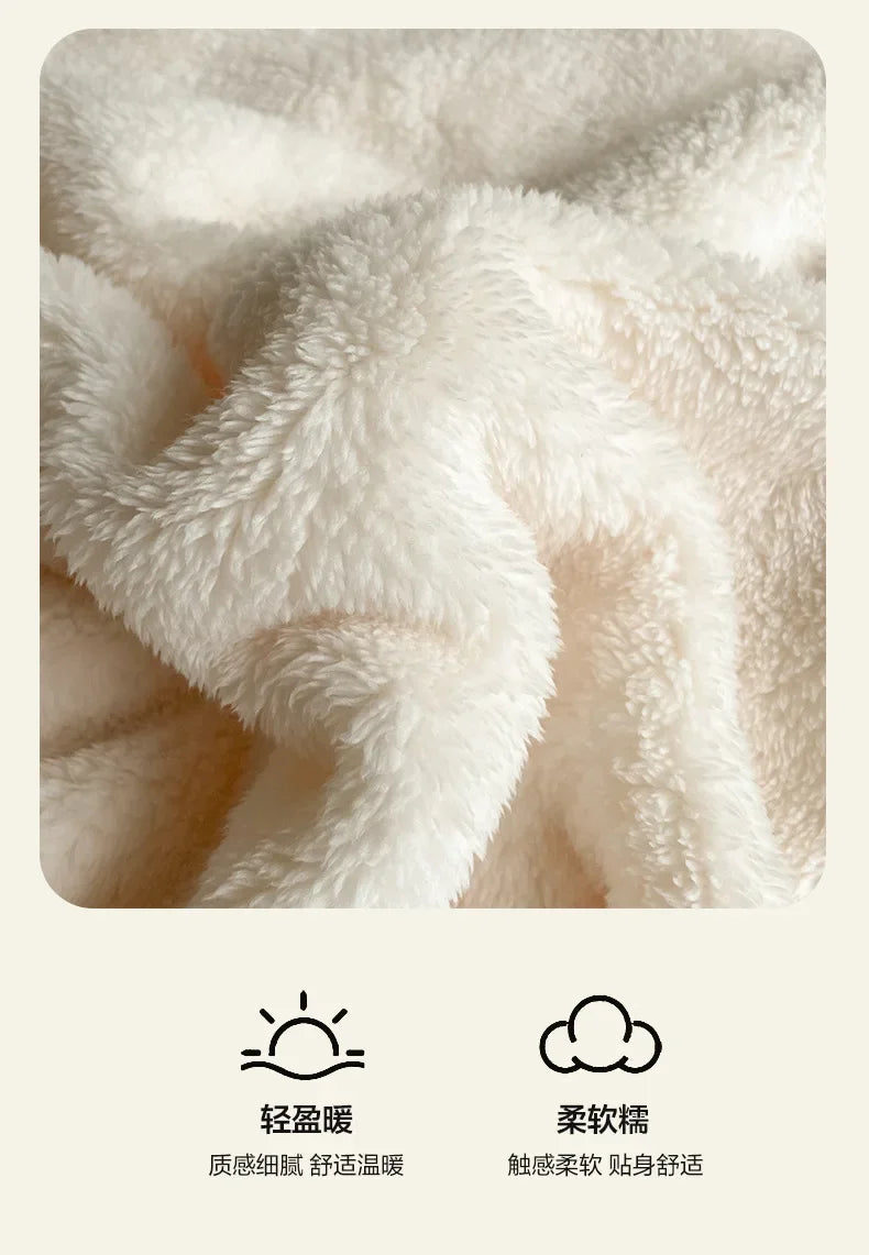 2024 New Class A Cotton Velvet Light Luxury Blanket