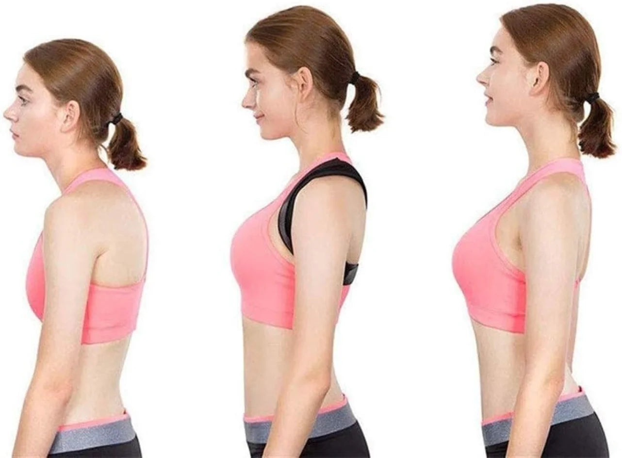 Adjustable Back Shoulder Posture Corrector for Home Office Use