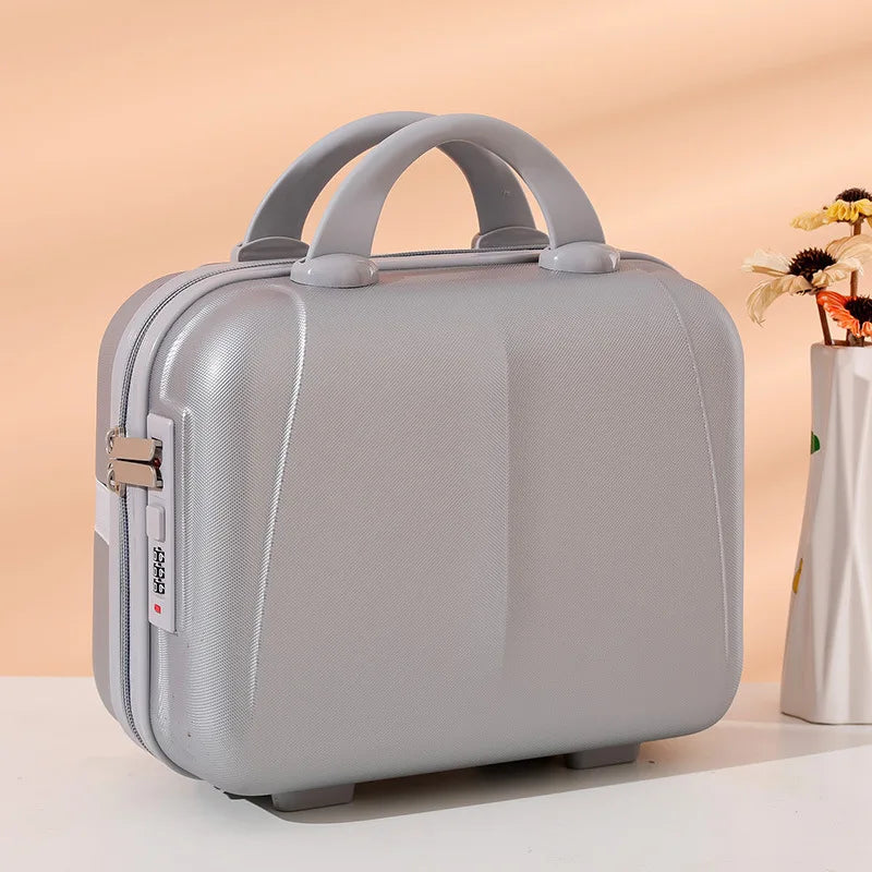 Portable Travel Cosmetic Case With Password Lock Organizer