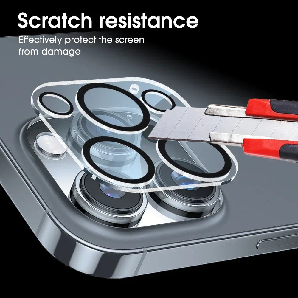 4/1PCS HD Back Camera Tempered Glass For iPhone 13 14 15 16 Pro Max