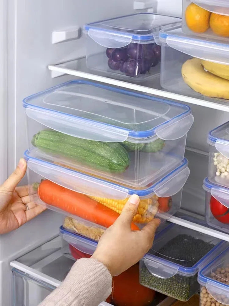 D5 Sealed Rectangular Kitchen Storage Box With Lid