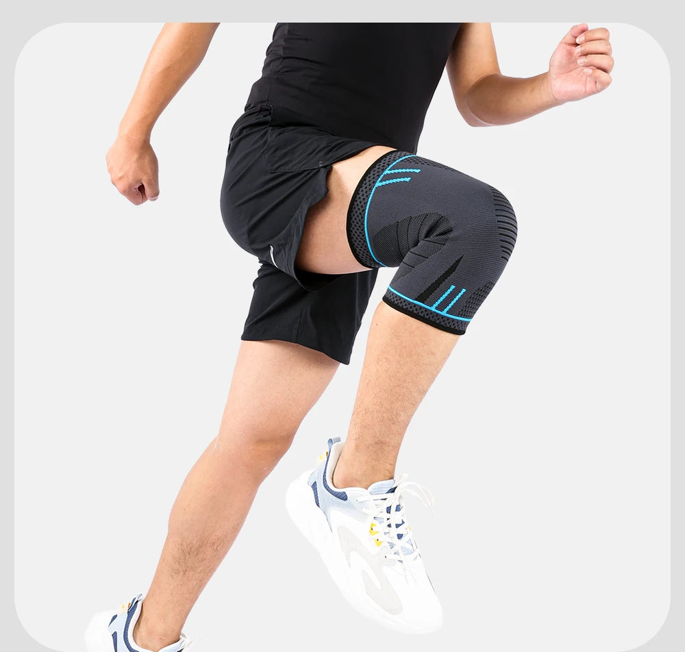 1 Pc Elastic Breathable Compression Knee Support Sleeve
