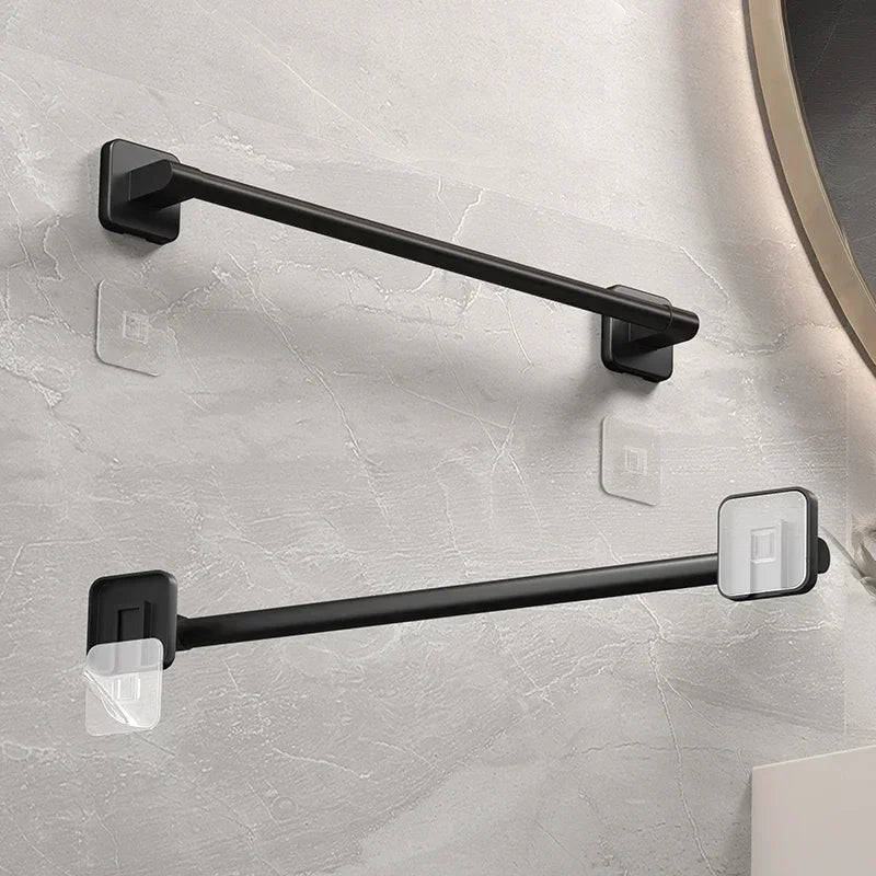 6pcs Bathroom Towel Rack Self-Adhesive No Drill Holder