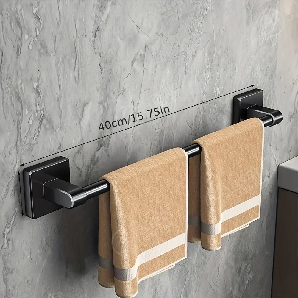 6pcs Bathroom Towel Rack Self-Adhesive No Drill Holder