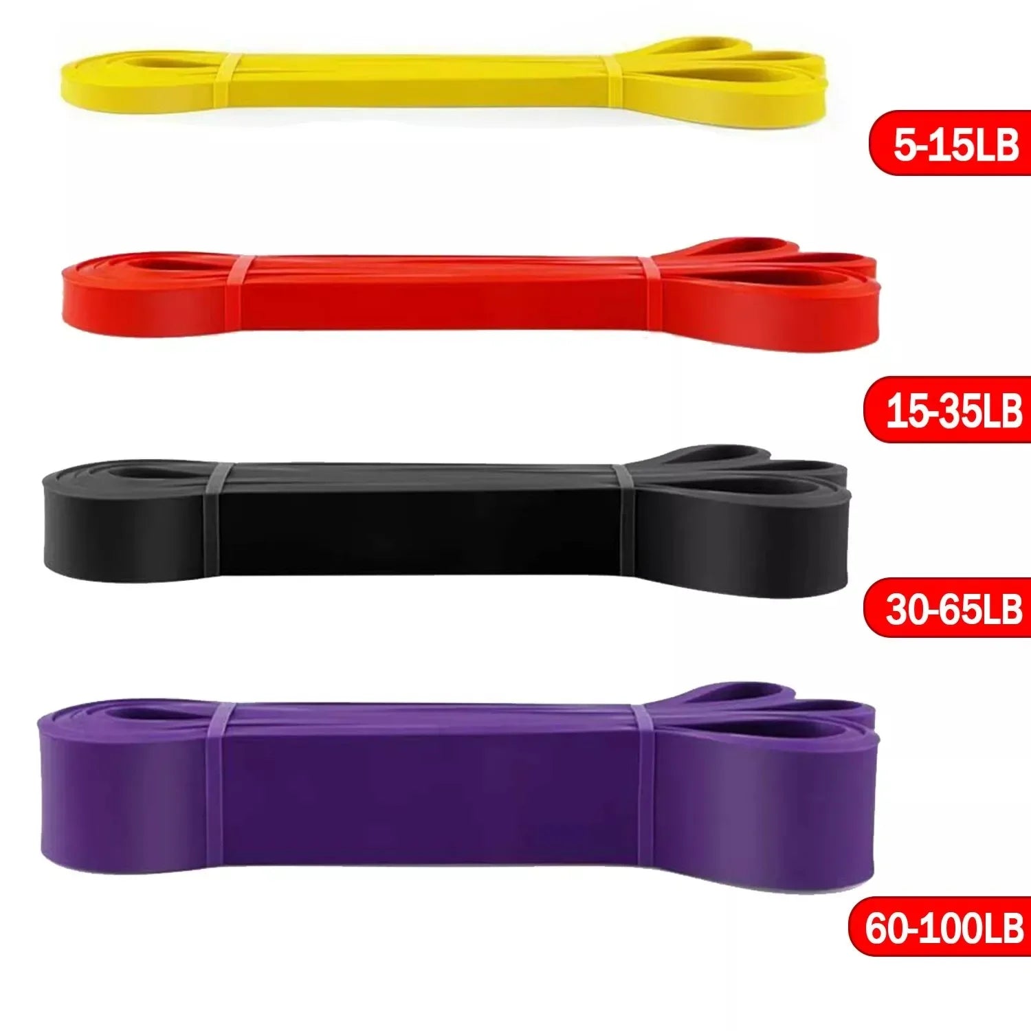 5~120lbs Fitness Resistance Band for Boxing and Yoga