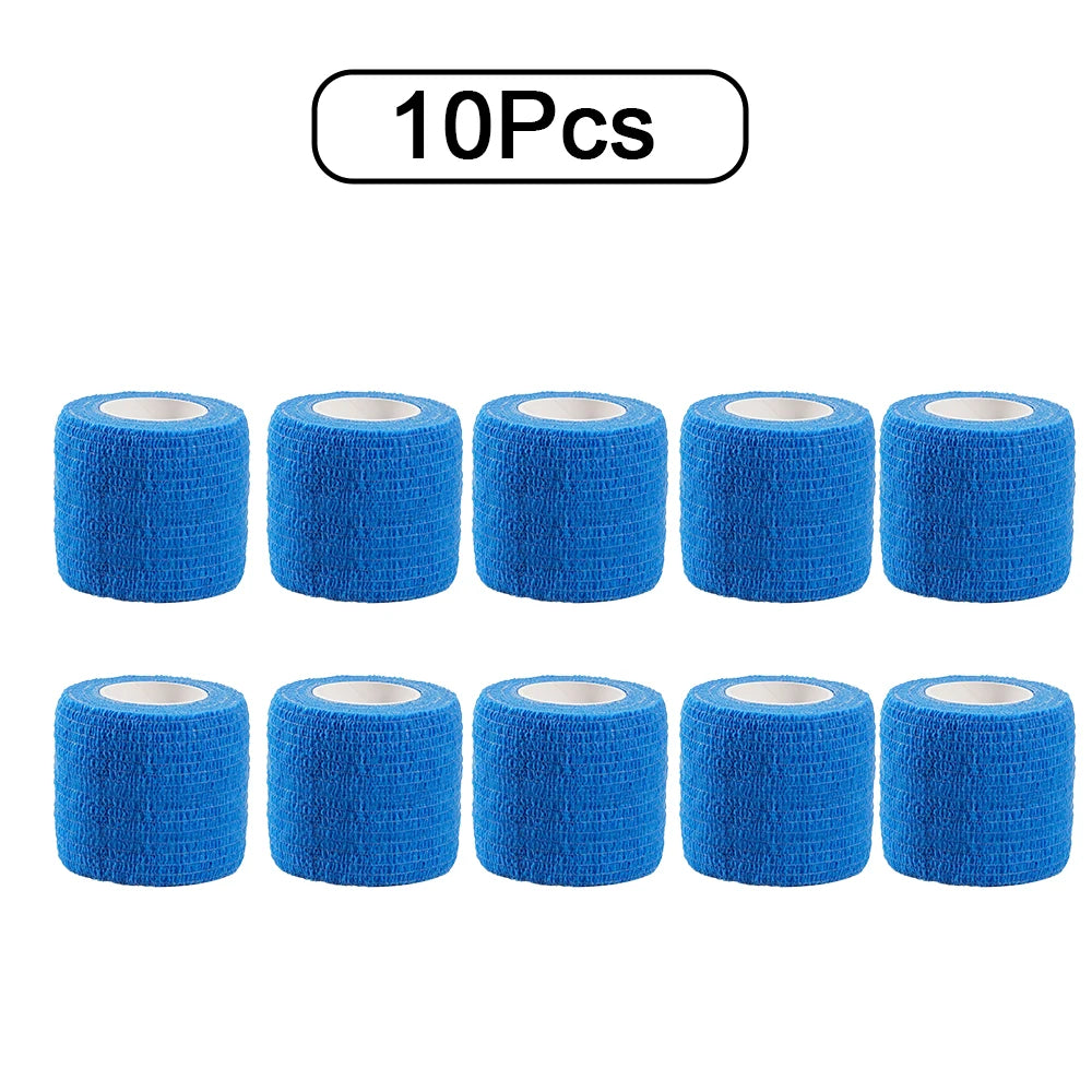 10 Rolls Self Adhesive Athletic Wrap Tape for Protection
