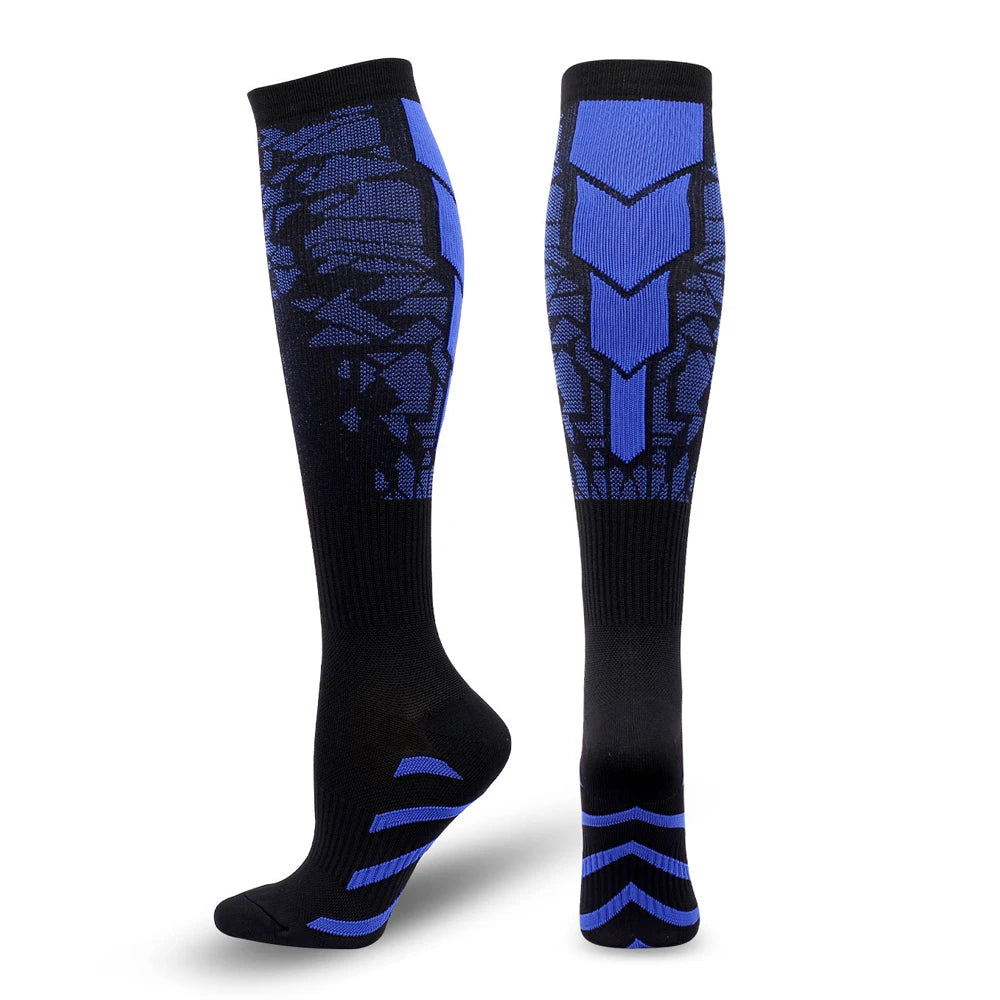 1Pair Compression Socks for Circulation and Outdoor Sports
