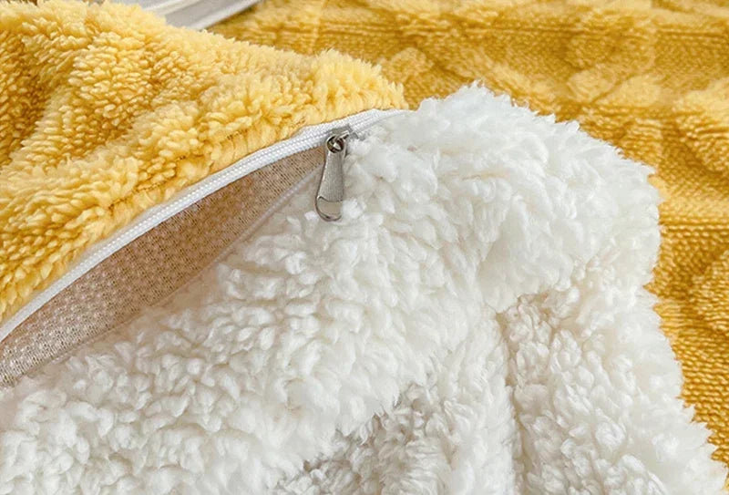 Thickened Coral Velvet Office Shawl Nap Blanket Sofa
