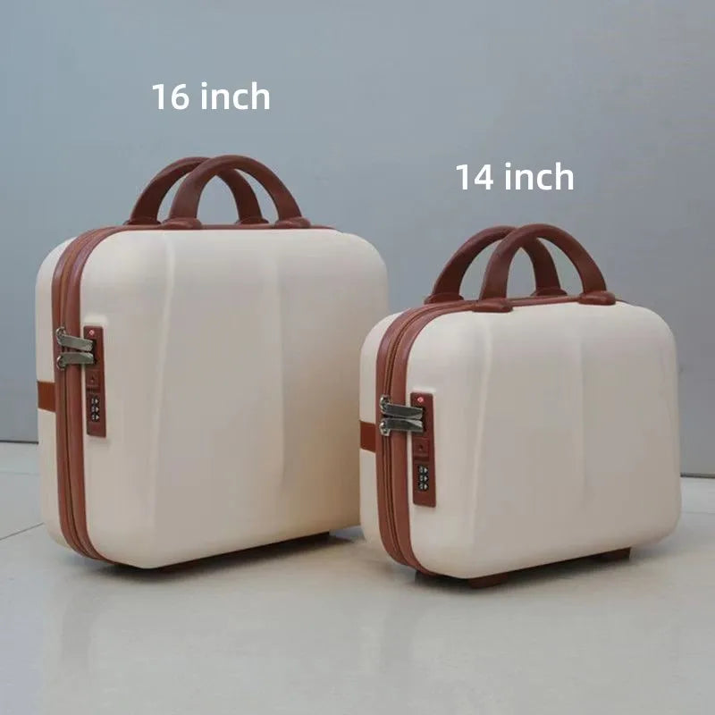 Portable Travel Cosmetic Case With Password Lock Organizer