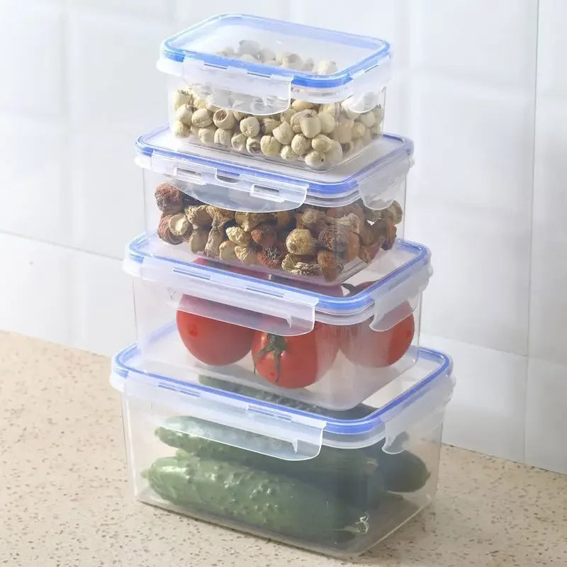 D5 Sealed Rectangular Kitchen Storage Box With Lid