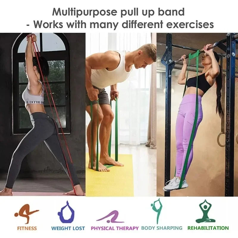 5~120lbs Fitness Resistance Band for Boxing and Yoga