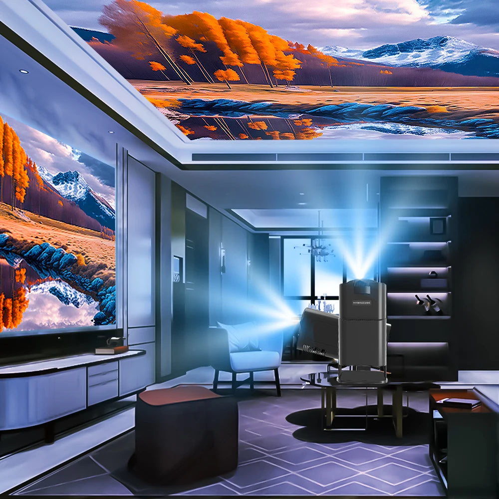 Magcubic Android 11 390ANSI HY320 4K Projector Outdoor Cinema