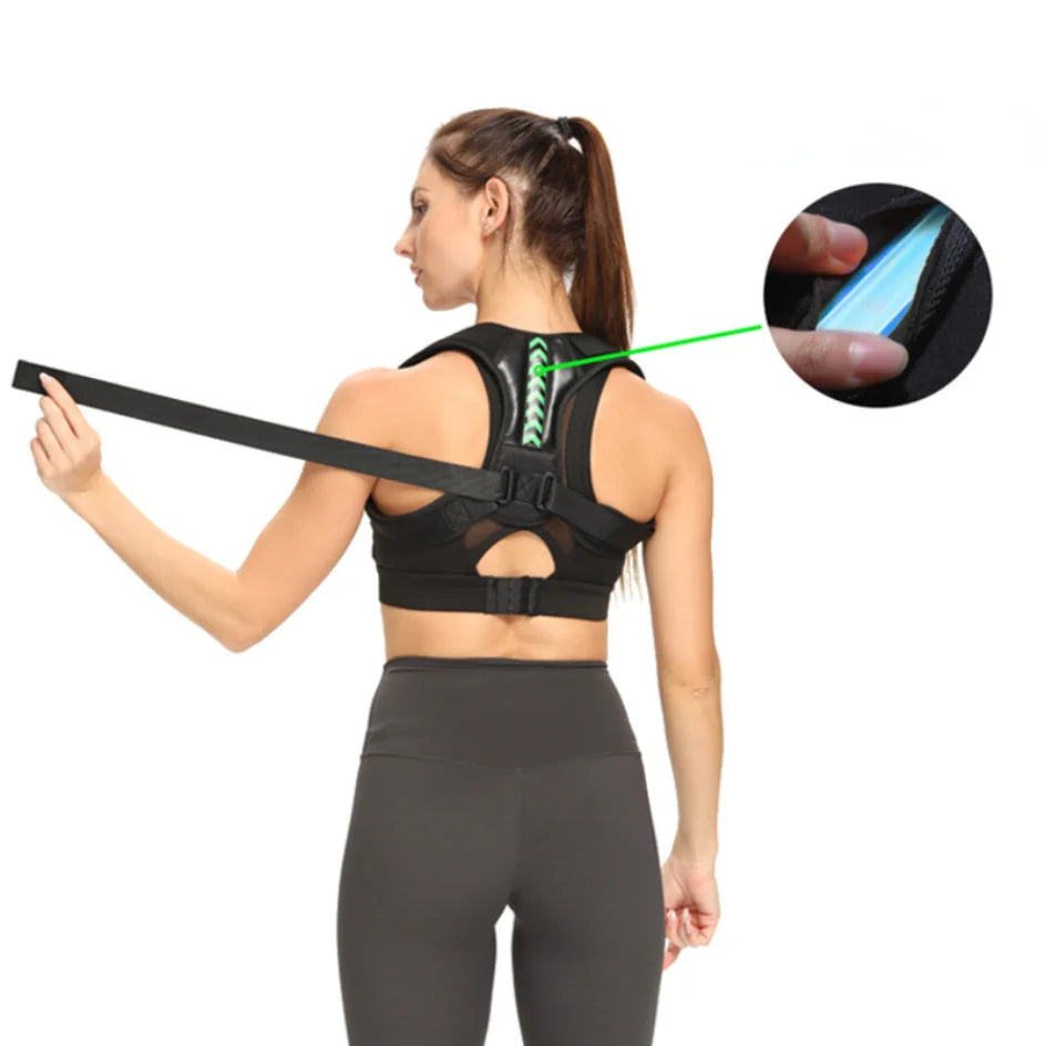Adjustable Back Shoulder Posture Corrector for Home Office Use