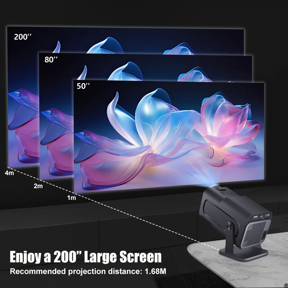 Magcubic Android 11 390ANSI HY320 4K Projector Outdoor Cinema