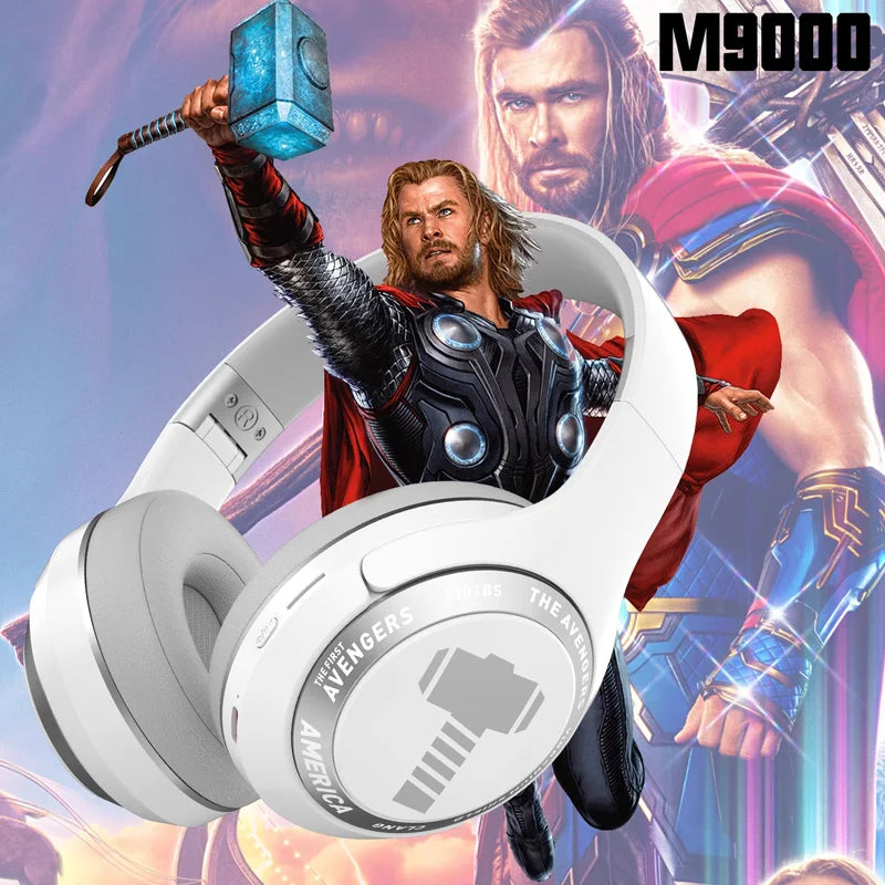 Marvel Spider Man Bluetooth Headphones with Noise Cancellation