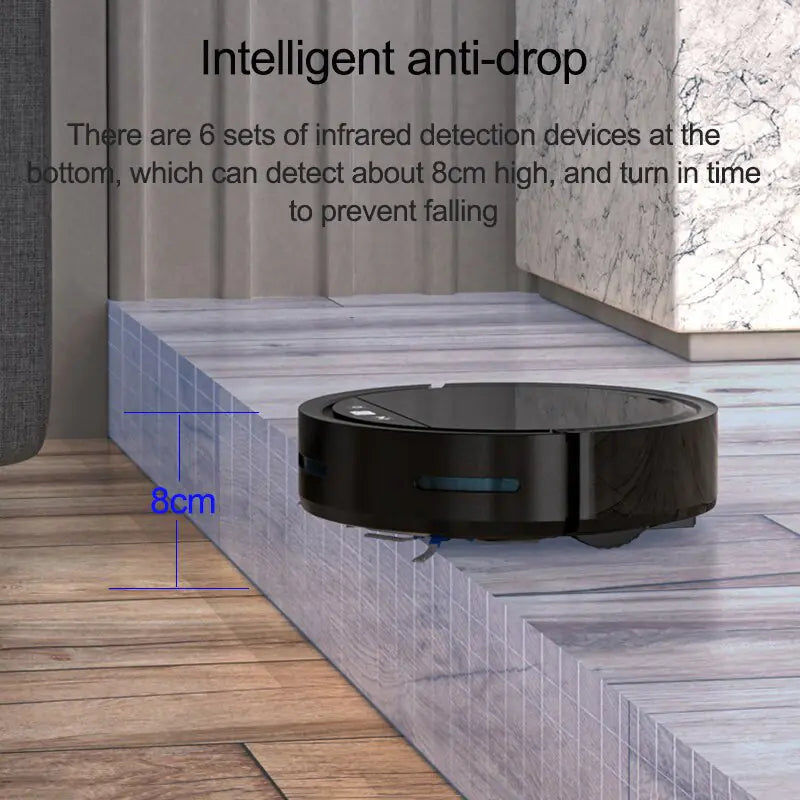 Powerful Robot Vacuum Cleaner with Smart Navigation System