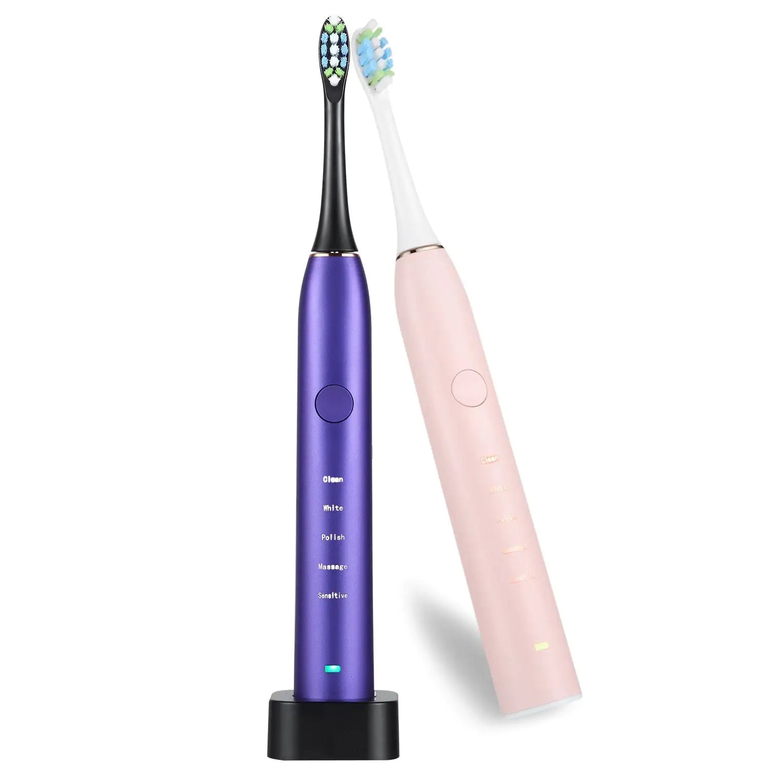 Electric Toothbrush IPX7 Replacement Heads Set for Deep Clean