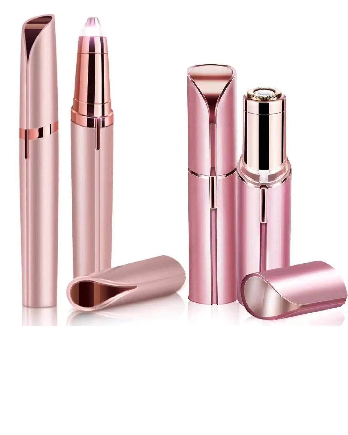 Rechargeable Facial and Eyebrow Hair Removers Set