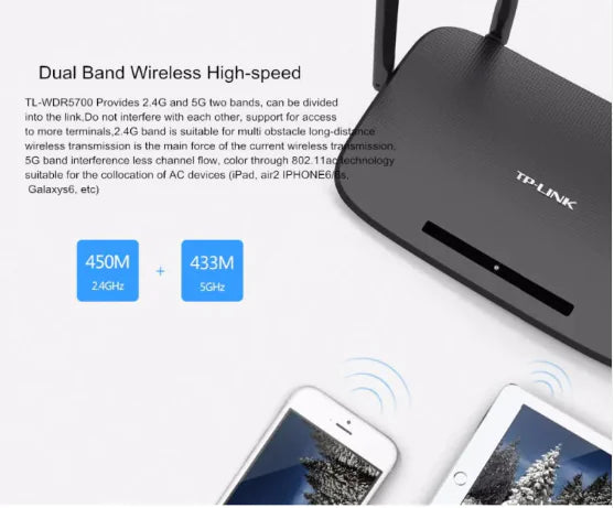 TP-Link Wireless Router for Fast, Reliable Home Internet