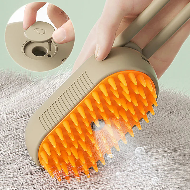 3-in-1 Pet Grooming Brush for Effortless Grooming Bliss