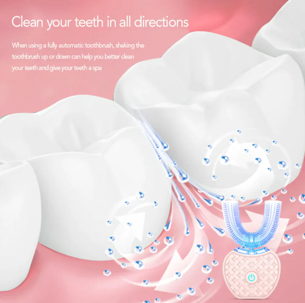 360° Electric Toothbrush for Effortless Oral Hygiene