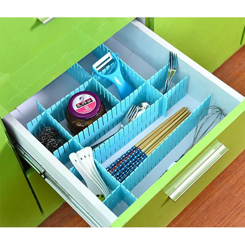 Customizable Combination Adjustable Drawer Organizer for Clutter-Free Spaces