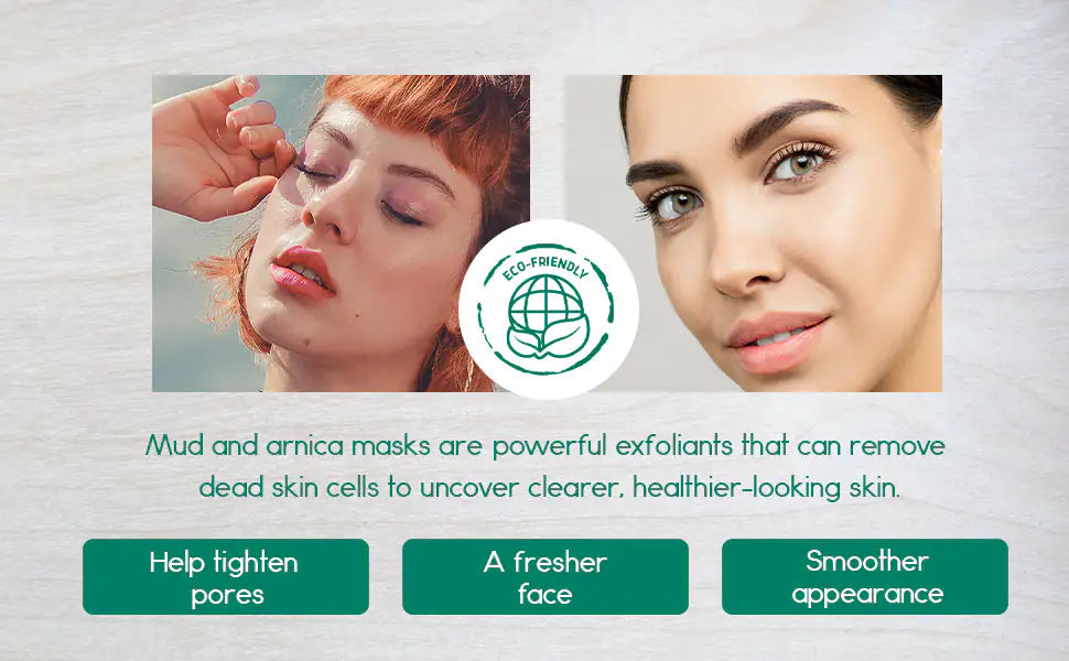 All-Natural Mud and Arnica Mask for Clear Skin