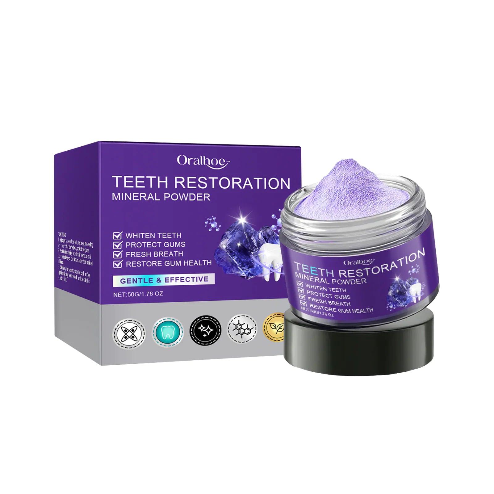 Purple Beauty Toothpowder: Elevate Your Smile Naturally