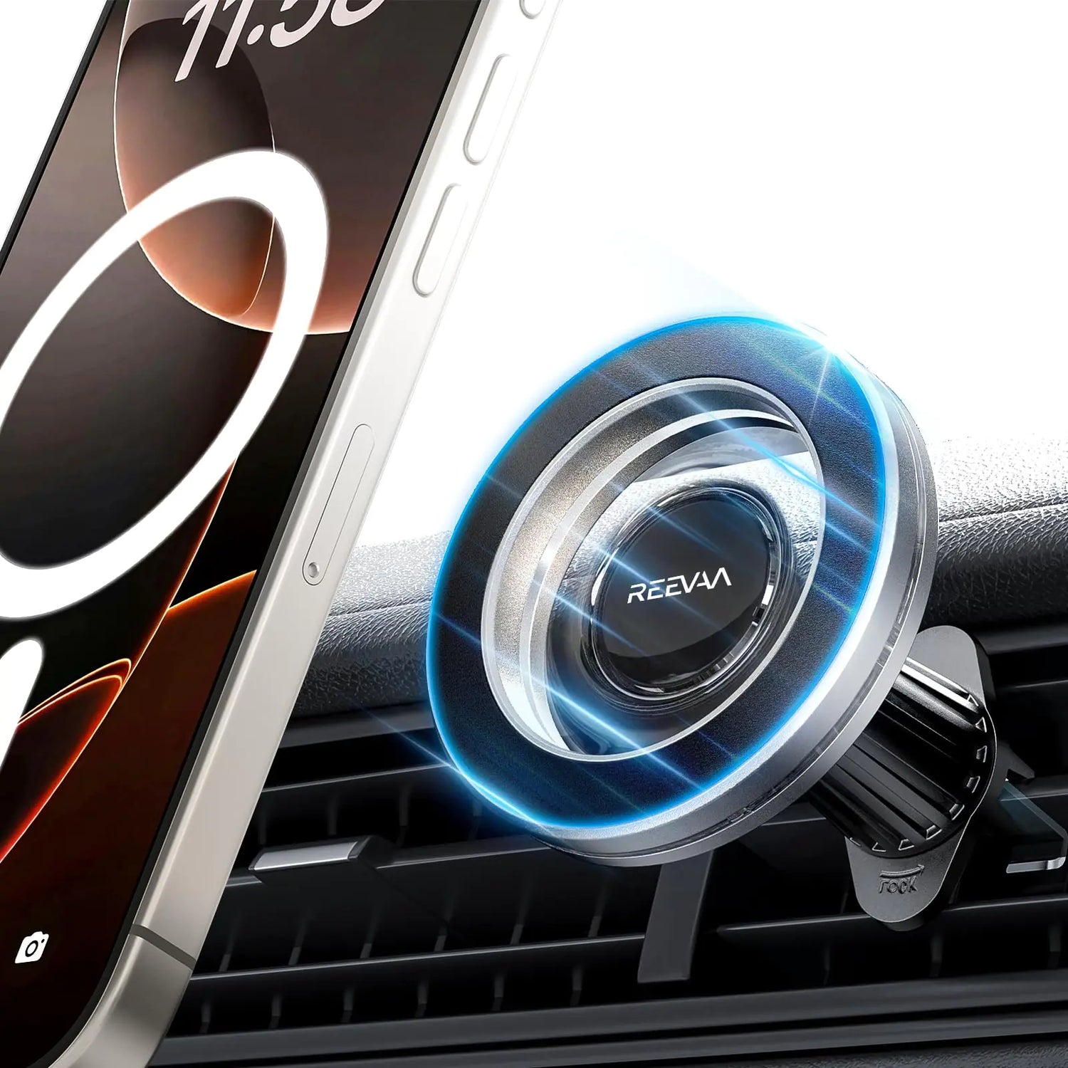 REEVAA for MagSafe Car Mount Strongest Magnetic Holder