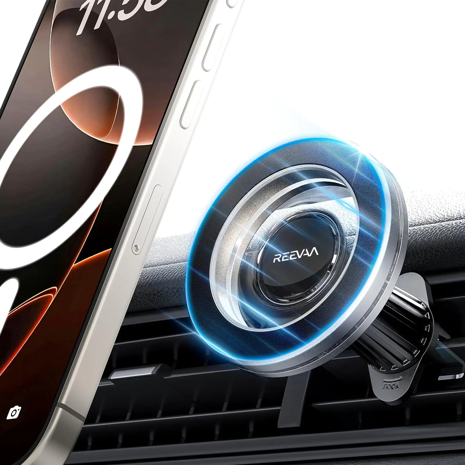 REEVAA for MagSafe Car Mount Strongest Magnetic Holder