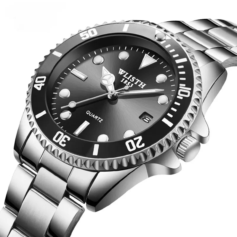 Stylish Waterproof Stainless Steel Men&