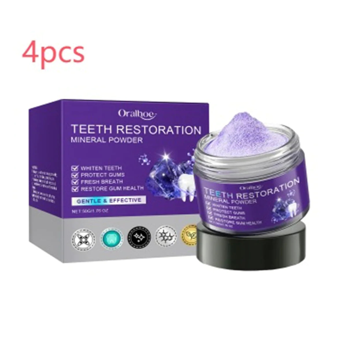 Purple Beauty Toothpowder: Elevate Your Smile Naturally