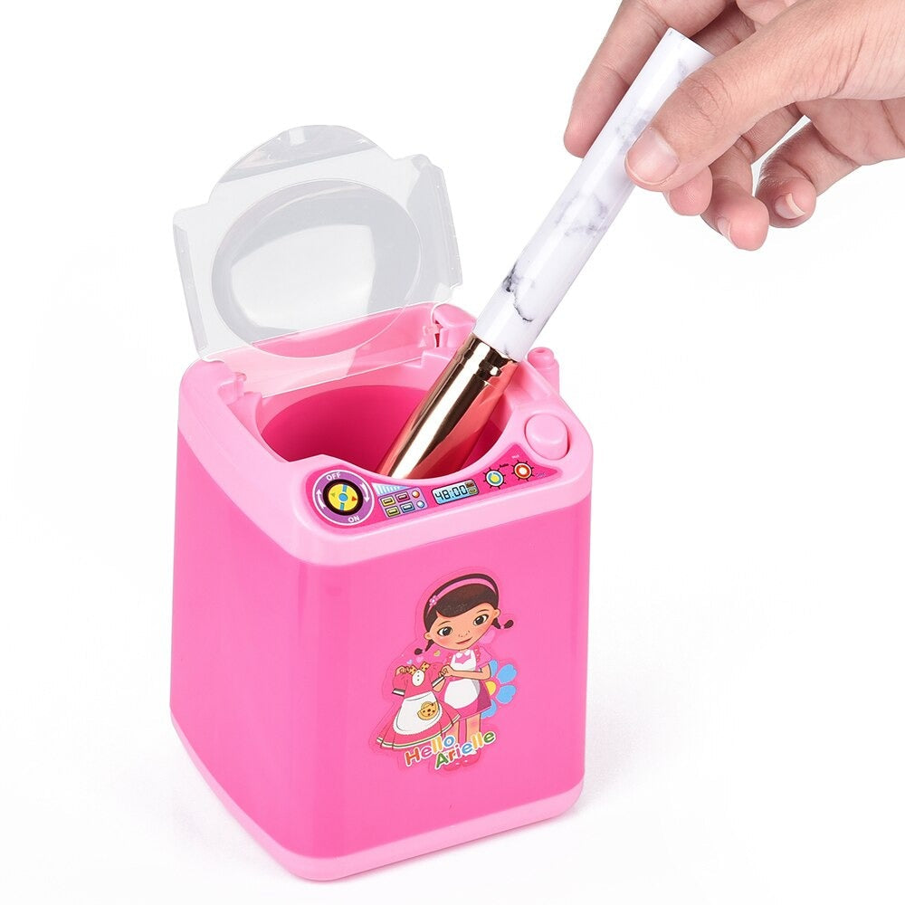 Mini Electric Cosmetic Washing Machine for Quick Cleaning